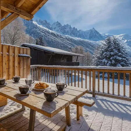 Sublime Semi Detached Facing The Mont Blanc