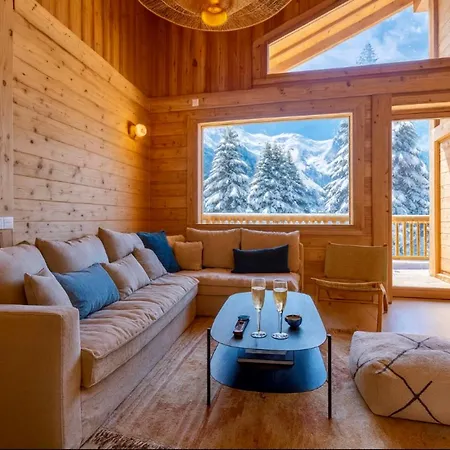 Chalet De Printemps Vue Mont-blanc Cosy Chamonix