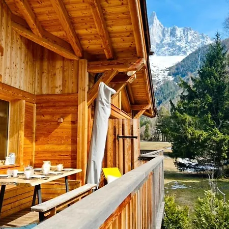 Chalet De Printemps Vue Mont-blanc Cosy Chamonix
