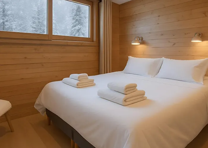 Sublime Semi Detached Facing The Mont Blanc Шале *