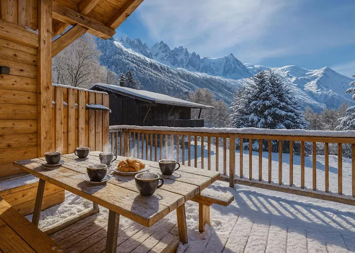 Sublime Semi Detached Facing The Mont Blanc